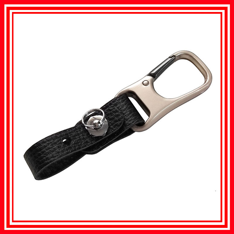 大头扣汽车钥匙连接皮扣金属男女套马蹄防丢指环圈绳链壳非不锈钢