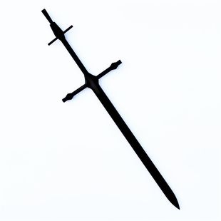 想要成为影之实力者 希德·卡盖诺cos道具武器黑长剑