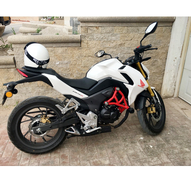 cb190r保险杠改装暴锋眼竞技杠猛