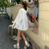 Tide, одежда для защиты от солнца, летняя куртка, тонкий кардиган для отдыха, коллекция 2021, в корейском стиле, оверсайз