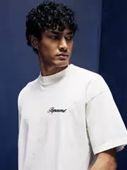 American Trendy Brand Represent Rep New 2025 Embroidered Letter Clean Fit Loose Short-Sleeved T-Shirt for Men