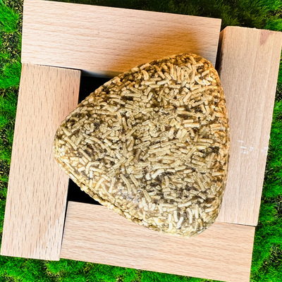 森野物作 何首乌洗发皂洗澡沐浴本草手工皂男女洗头香皂清洁茶麸