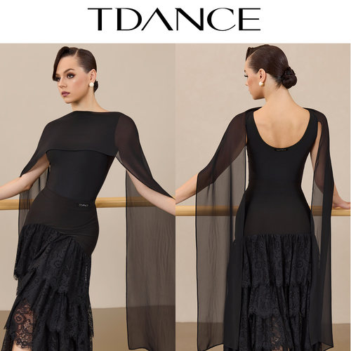 TDANCE长飘纱连体上衣