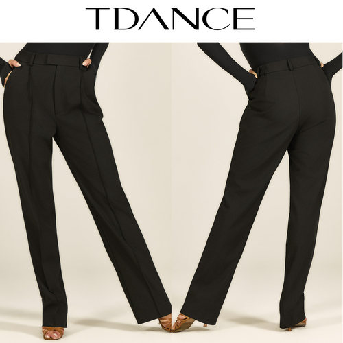 TDANCE国标舞小脚西裤