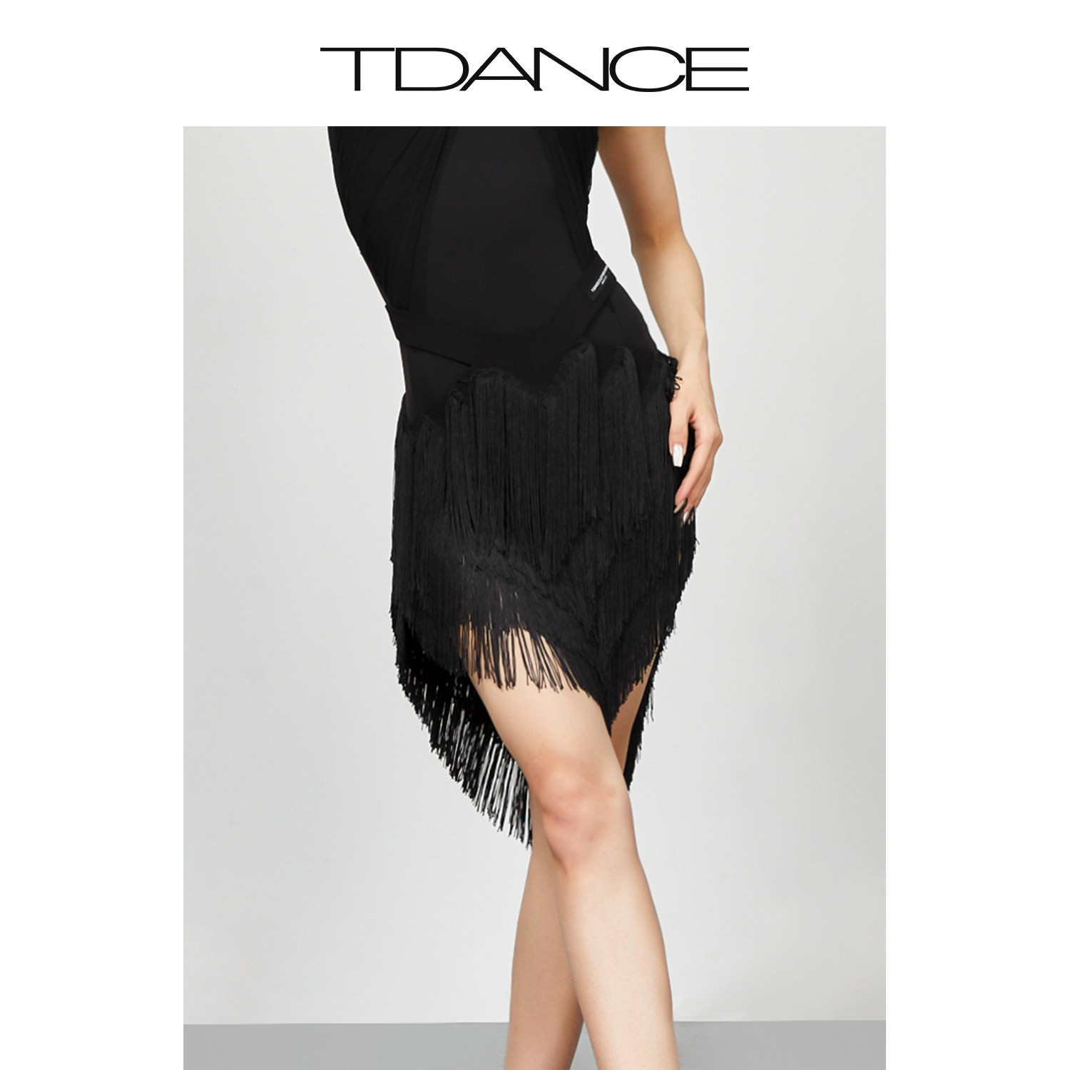 不規則多層流蘇半裙飄逸