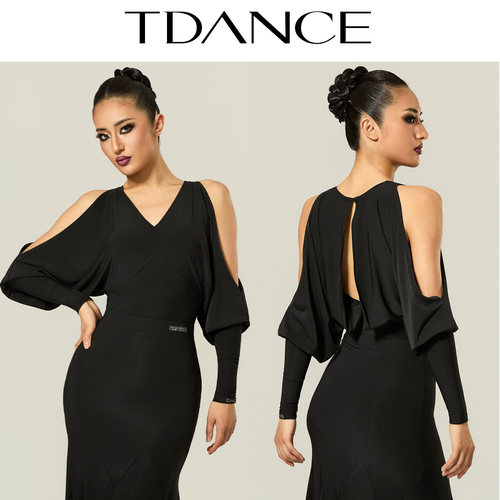 TDANCEV领露肩连体上衣