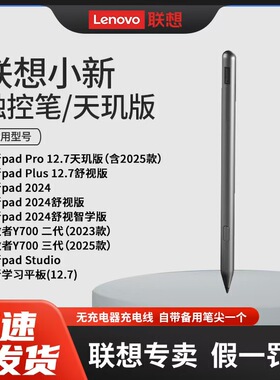 联想手写笔 小新PadPro12.7天玑触控 Y700二代三代 Pad2024触控笔
