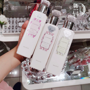 日本购 JILL STUART 新款纯白花漾玫瑰香梨香氛保湿身体乳液250ml