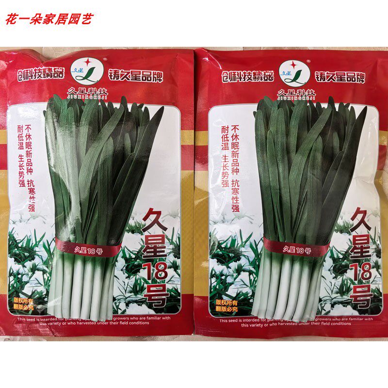 久星18号韭菜种籽高产耐寒耐低温不休眠河南宽叶雪韭韭菜种子