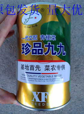 晓富珍品九九青梗菜种子早熟耐热四季播种耐雨青菜种子500克包邮