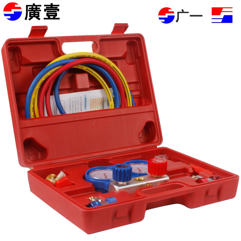 汽修家用雪种表加氟表冷媒表冷媒空调表R134A/R22/R410制冷压力表