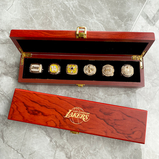 湖人科比退役总冠军戒指收藏篮球纪念品周边送男朋友生日礼品手办