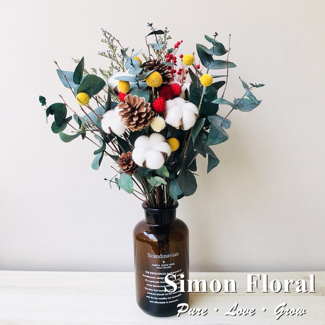 Rainbow sugar bouquet Simon Floral Wither and fall Eternal life Eucalyptus Cotton Golden Ball Home Furnishingin the Flower delivery/Flowers simulation/Plants gardening , Spend eternity/Dried flowers , Spend eternity  category - from Buy2taobao.com to provide professional Taobao agent buy service