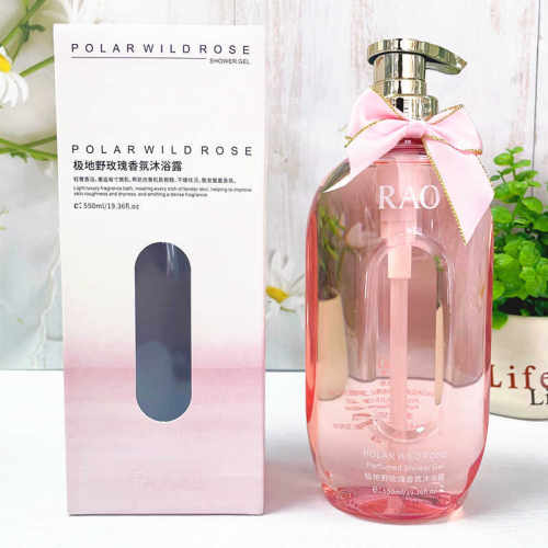 RAO芮拉奥沐浴露玫瑰香氛白茶清爽沐浴精华液茶香补水嫩肤久留香