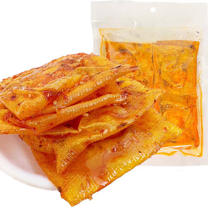 湖南平江特产香辣泡泡干豆皮网红辣条儿时怀旧零食辣货小吃豆腐皮
