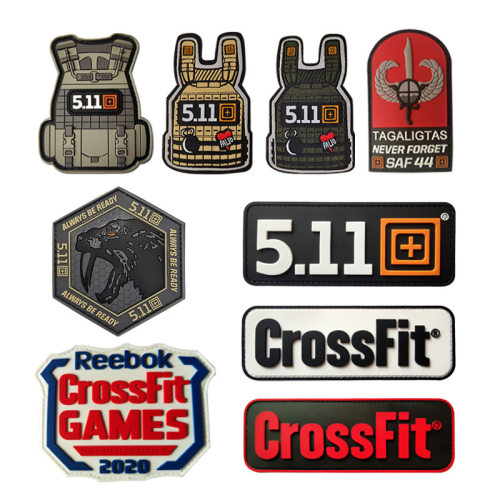 3D 511魔术贴章战术背心PVC臂章CrossFit背包贴PVC防水贴章多款