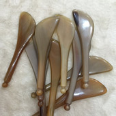 天然牦牛角刮痧眼面部松筋拨筋棒美容刮脸神器疏通经络淋巴