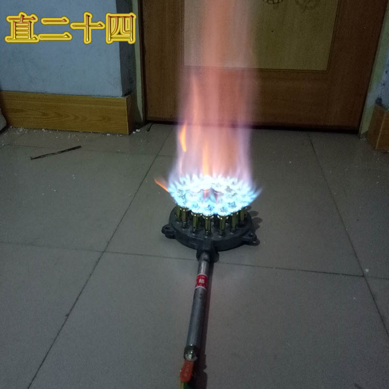 猛火饭店高压爆炒老虎沼气灶头