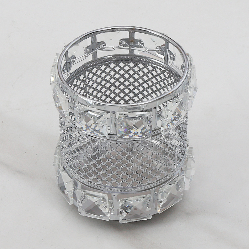 欧式水晶收纳筒：宿舍神器，一筒