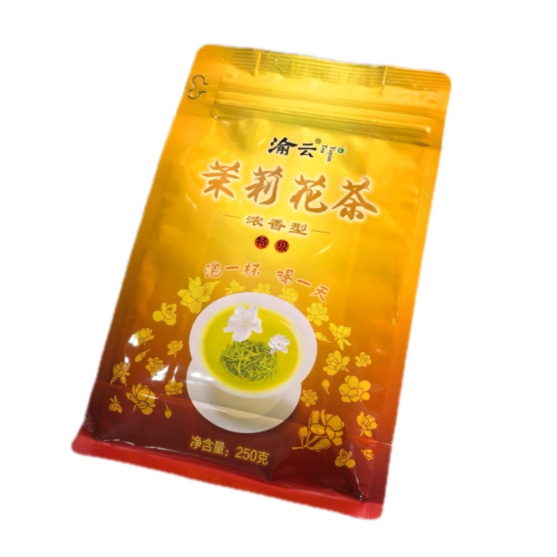 云南大叶种浓香花茶袋装长城茶叶耐泡正品家用渝云茉莉花茶250g,茶,特色产区绿茶,淘宝优惠券,粉丝福利购,淘宝优惠卷
