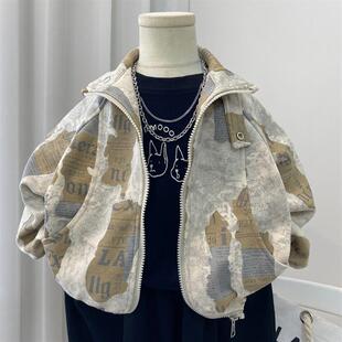 新品男童卫衣春装外套春秋款儿童秋冬夹克韩版中童小童男孩痞帅风