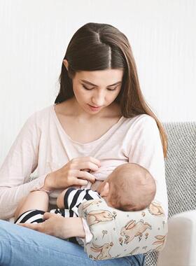 婴儿哺乳手臂枕垫喂奶神器突出抱宝宝抱睡枕头防枕骨胳膊抱娃哄睡
