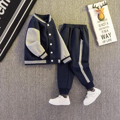 新品3童装4男生秋季服装套装2025新春秋季13大孩子15岁男生运动装