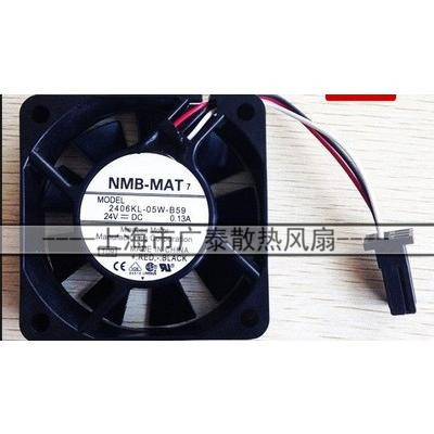 原装NMB数控机床 2406KL-05W-B59 6015 24V 0.13A 发那科专用风扇