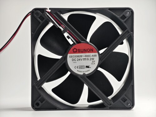 建准EEC0382B1-000C-F99 12CM 12038 24V 9.2W变频器散热风扇