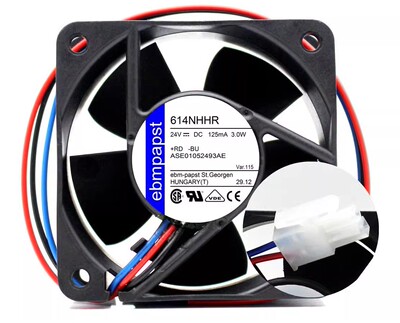 614NHHR 614NGHH 全新 ebm papst 24V 514F 614F 变频器轴流风扇