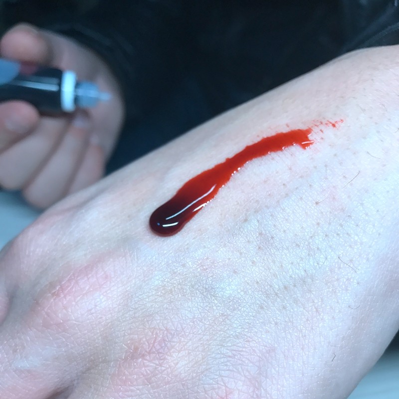 万圣节假血浆人造假血吐血流血影视鬼屋舞台伤效安全无害可食用