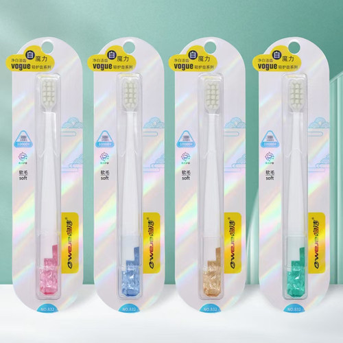 软毛大头护龈清洁抑菌牙刷