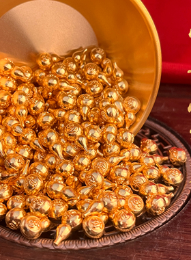 招财合金迷你葫芦摆件