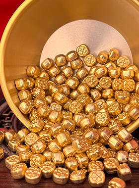 金色柿子造型金属装饰摆件