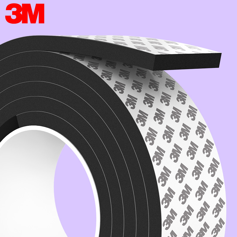3m海绵单面胶条密封海绵条