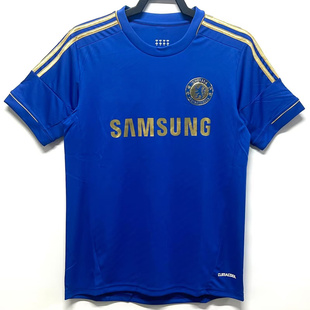 复刻版2012-13切尔西主场复古老款球衣 德罗巴托雷斯兰帕德足球服