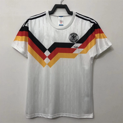 复刻1990年世界杯德国队主场复古老款球衣克林斯曼马特乌斯足球服