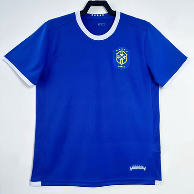 复刻版2006年世界杯巴西客场复古老款球衣大罗小罗卡卡短袖足球服
