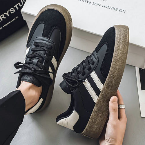 小众复古~软底舒适休闲德训鞋~