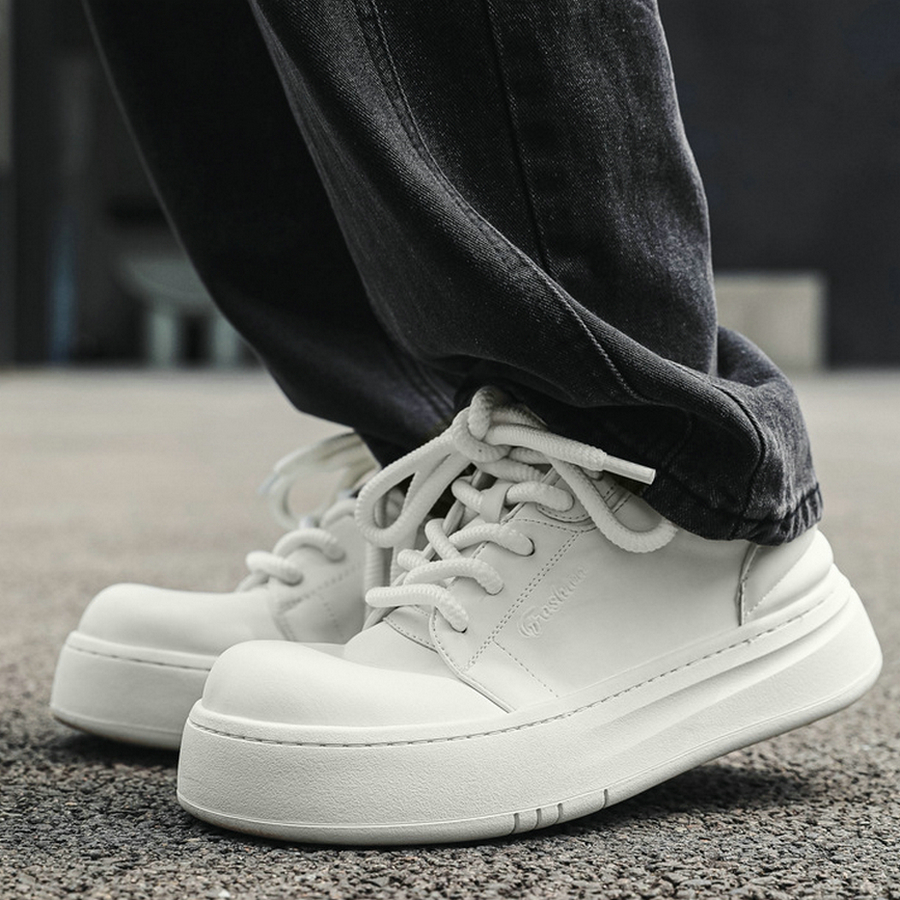 小众设计~真皮高级感~原创板鞋~