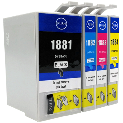 壹诺适用EpsonWF-7621墨盒7111墨盒黑色epson WF-3641墨盒彩色 爱普生7728 爱普生1881 爱普生7621打印墨盒