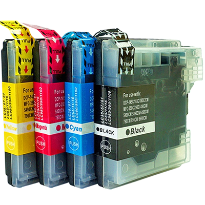 兄弟打印机彩色墨水