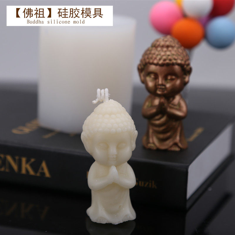 Hand in February Aromatherapy candle mould 3D three-dimensional Statue of Buddha vehicle Decoration Soft silica gel Spread incense Stone mouldin the Festive supplies/Gift , Candle  category - from Buy2taobao.com to provide professional Taobao agent buy service