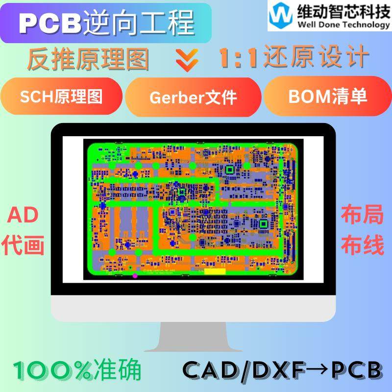 PCB电子元器件MAC电路板拓PCB电路板/印刷线