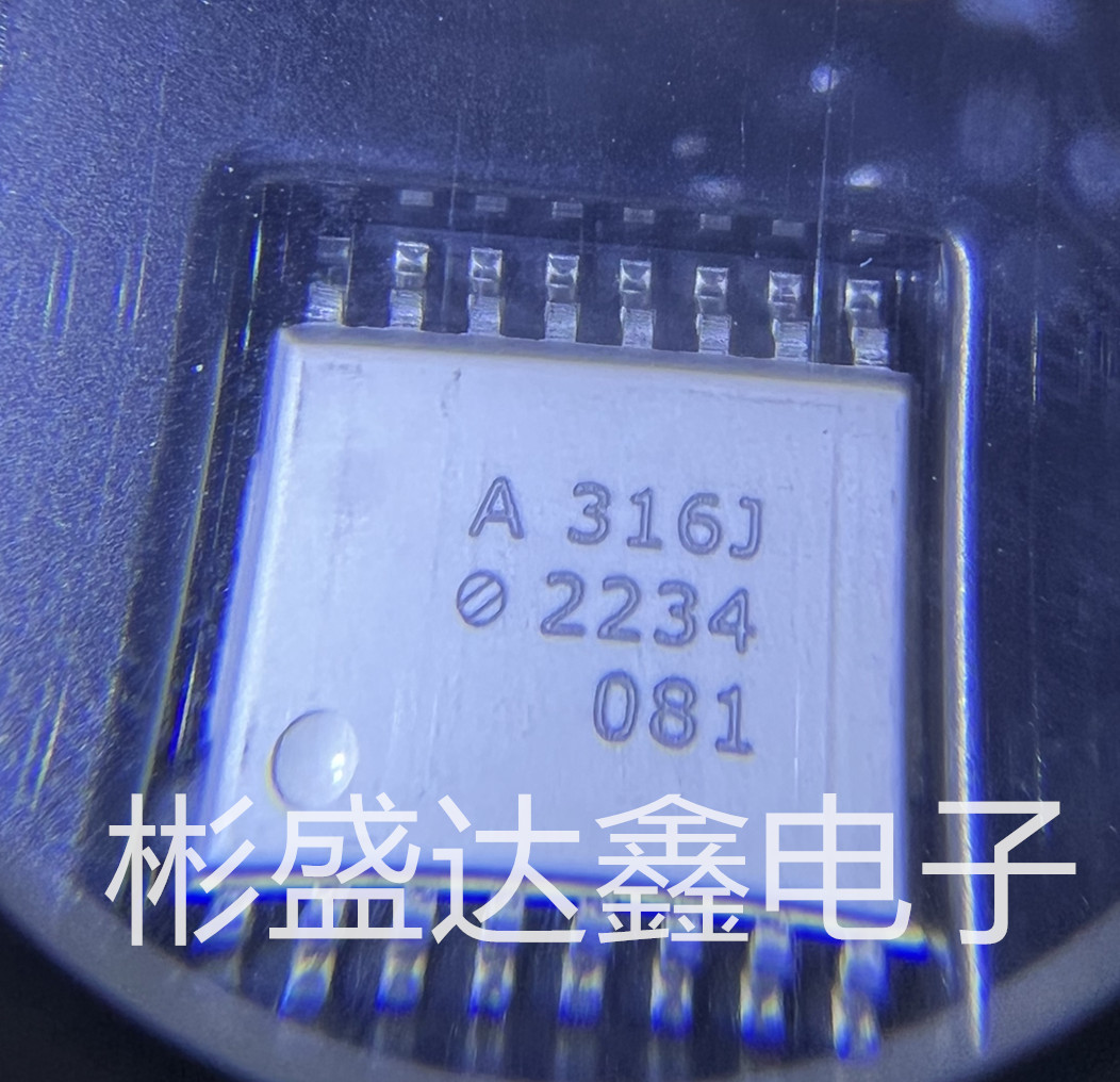 HCPL-316J-500E 全新原装进口 光耦 丝印 A316J 封装SOP16