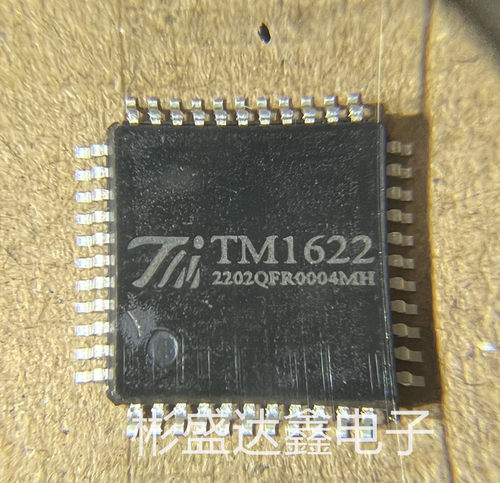 TM1622(TA1229B)封装 LQFP-44 192点内存映象和多功能的LCD驱动器