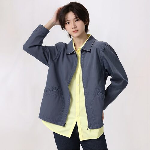 男女休闲拉链夹克外套