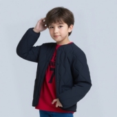 官网199男童女童休闲轻便空气棉服便携式 保暖外套可机洗478125