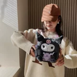 Милая бархатная мультяшная сумка через плечо, картхолдер, униформа для школьников и студентов, аксессуар, сумка на одно плечо