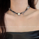 CHOKER CHOCKER星星项链轻奢小众设计感拼接锁骨链甜酷配饰颈链女